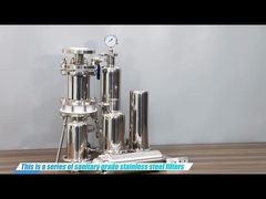 10 дюймовый санитарный SS304/316L картридж из нержавеющей стали.